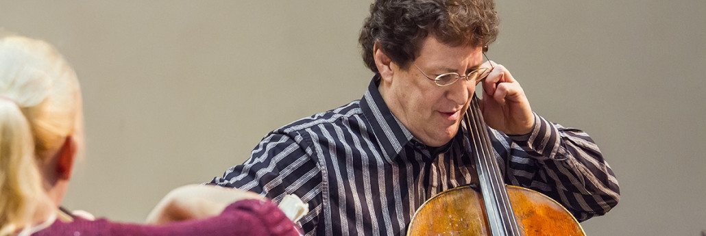 Pro Arte Quartet Rehearsal with composer Benoit Mernier